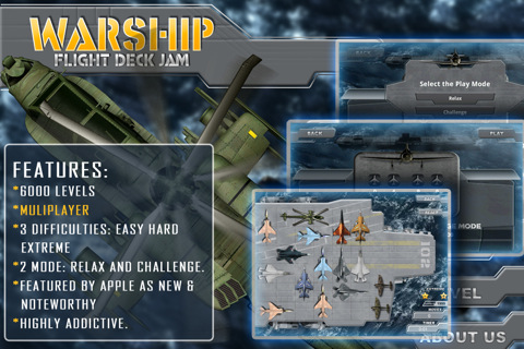 Warship Flight Deck Jam – HD สงครามเวหาครั้งใหม่สำหรับ iOS ระเบิดขึ้นแล้ว ดาวน์โหลดได้ฟรีเวลาจำกัด
