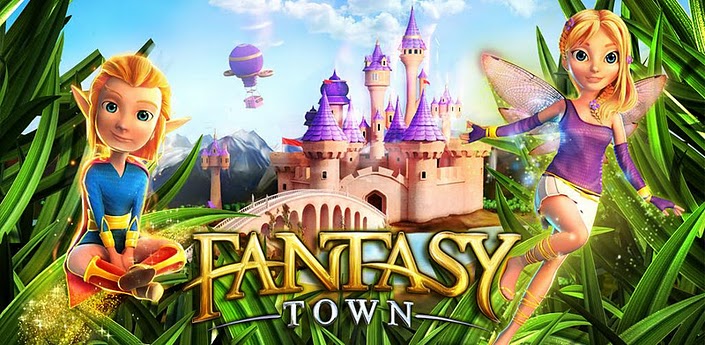 Fantasy Town สร้างเมืองเวทย์มนต์แห่งจินตนาการ แจกฟรีบน Android Market!!