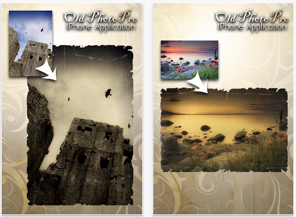 Appfree !! แต่งภาพสไตล์เก่าๆย้อนยุคสุดคลาสสิคกับ Old Photo PRO แจกฟรีบน iPhone