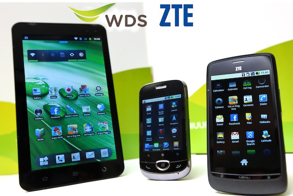 WDS เปิดตัวสมาร์ทโฟน Android จาก ZTE 3 รุ่น 3 สไตล์วางจำหน่ายแล้ว