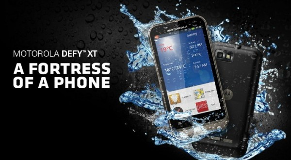 Motorola เปิดตัวสมาร์ทโฟนกันน้ำ Motorola DEFYTM XT ในประเทศไทยราคา 9,900 บาท