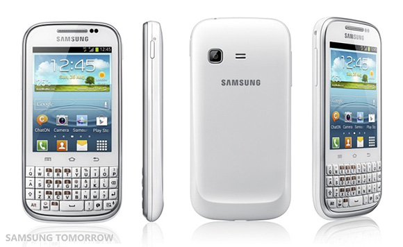 เผยโฉม Samsung Galaxy Chat มาพร้อม Android 4.0 และแป้นพิมพ์ QWERTY เอาใจขาแชต ลงตลาดเร็วๆนี้