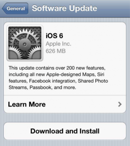 Apple iOS 6