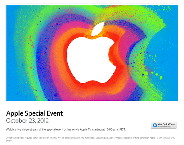 คืนนี้ห้ามพลาด!! Apple เตรียมถ่ายทอดสดงาน iPad Mini ผ่านทาง Apple TV ,iPhone และ iPad แล้ว