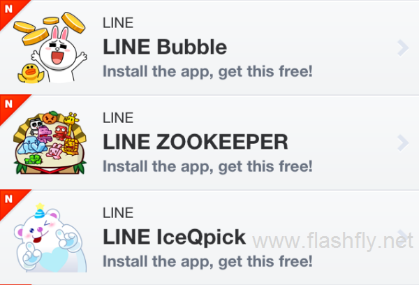 LINE แจกฟรีสติ๊กเกอร์อีก 3 แบบจาก 3 เกมล่าสุดบน iPhone และ Android