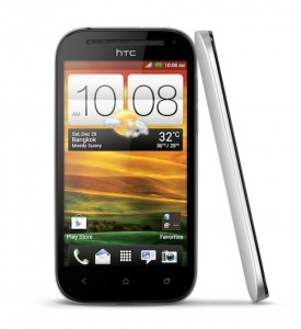 HTC One SV_White_Front&Left