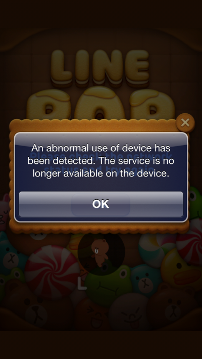 วิธีแก้ปัญหาสำหรับ iPhone หรือ iPad ที่ Jailbreak แล้วไม่สามารถเล่นเกม LINE ได้