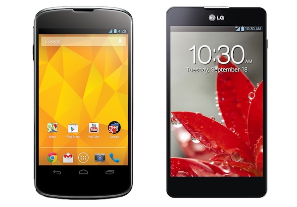 ข่าวดี!! LG ประเทศไทยหั่นราคาสมาร์ทโฟน Optimus G และ Nexus 4 ลงอีก 2,000 บาท