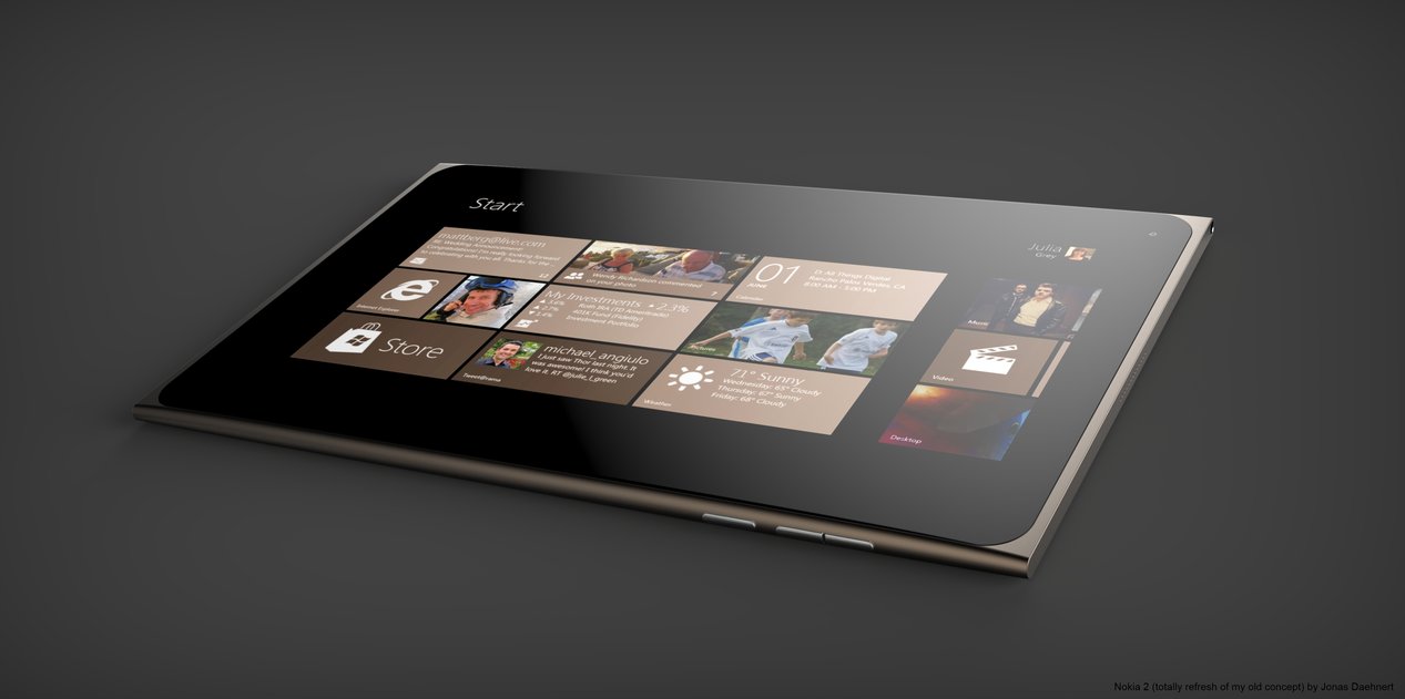 Nokia 2 tablet concept Jonas Daehnert angle
