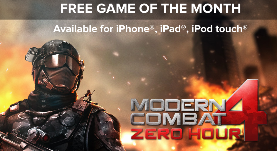 ด่วน!! Modern Combat 4 เกมชูตติ้งขั้นเทพสำหรับ iPhone และ iPad แจกฟรีเวลาจำกัด