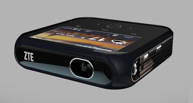 ZTE เปิดตัวสุดยอดอุปกรณ์พกพาระบบ Android เป็นทั้ง Projector และ Wi-Fi Hotspot 4Gในหนึ่งเดียว