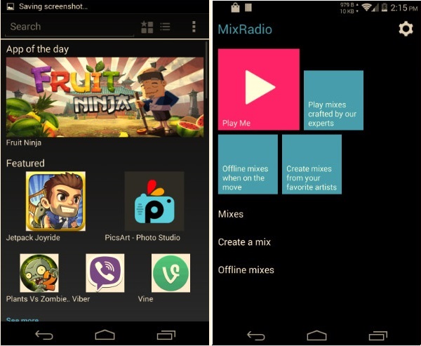 Nokia MixRadio และ Nokia X App Store ถูกนำมาติดตั้งบน Nexus 5 ได้แล้ว (ชมคลิป)
