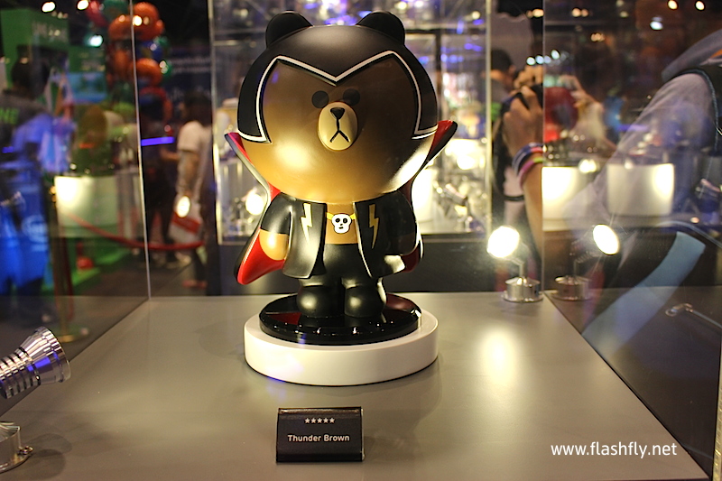 พาชม Figure Rangers 22 ตัวจากเกม LINE Rangers ที่บูธ LINE ในงาน Mobile Expo 2014