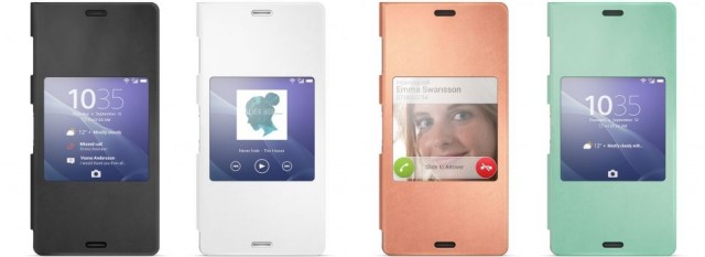 Sony เตรียมจำหน่าย Style Cover สมาร์ทเคสสำหรับ Xperia Z3 มาพร้อมกับ Smart Window เป็นครั้งแรก