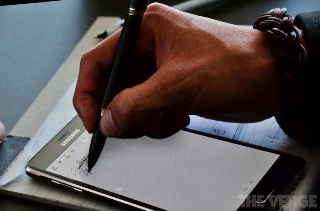 Samsung Galaxy Note 4 เปิดตัว S Pen รุ่นพิเศษจากผู้ผลิตอุปกรณ์เครื่องเขียนชื่อดัง Montblanc