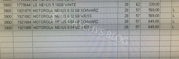nexus-6-leaked-price