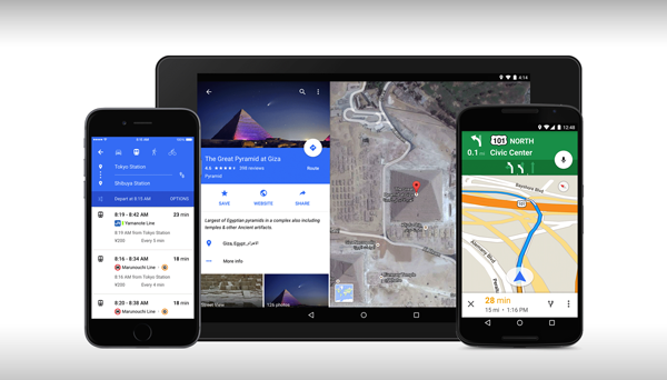 Google อัพเดท Google Maps เป็นแบบ Material Design และ Google Drive รองรับ Touch ID บน iOS 8