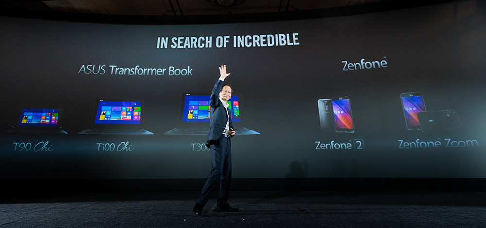 ASUS Chairman Jonney Shih introduced groudbreaking innovations at Experienc 2Morrow press event copy