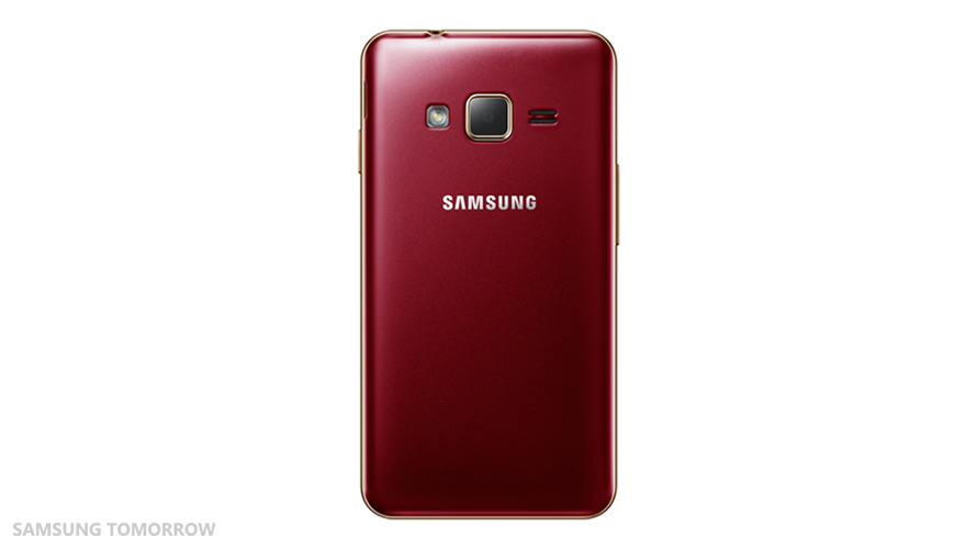 Samsung_Z1_Back_Red
