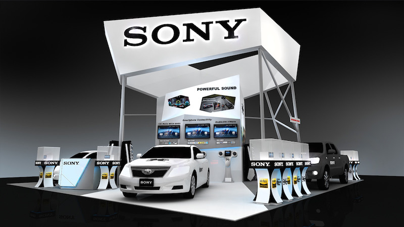 Sony ร่วมออกบู๊ธจัดแสดงเทคโนโลยีล่าสุดในงาน Motor Show 2015