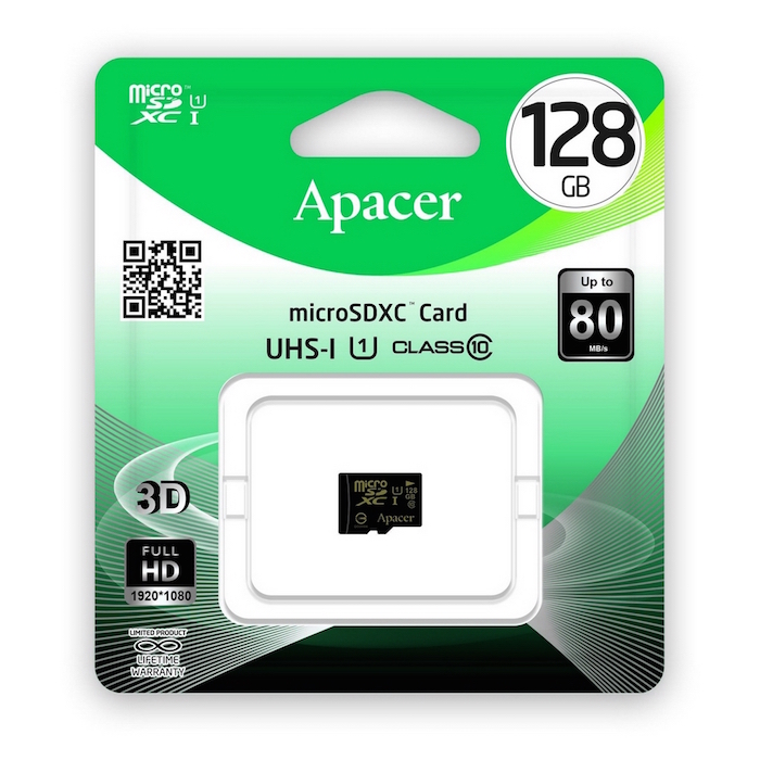 microSDXC UHS CL10 w0 128G packing (NXPowerLite)
