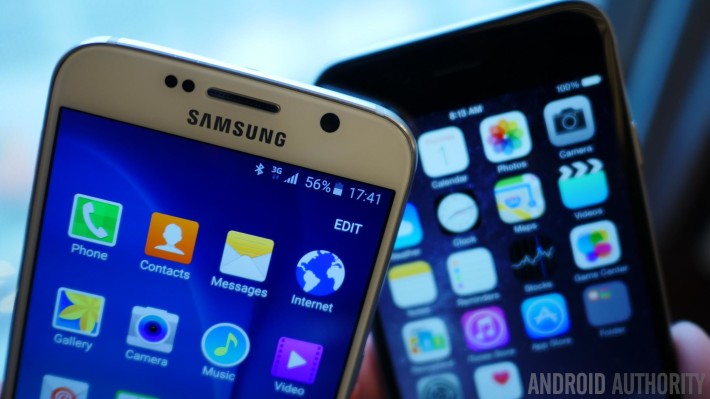 เปรียบเทียบสเป็คระหว่าง Galaxy S6 , Galaxy S6 Edge และ iPhone 6