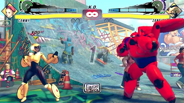 เมื่อ Baymax จาก Big Hero 6 มาเป็นตัวละครในเกม Ultra Street Fighter VI (ชมคลิป)