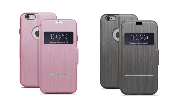 เคส iPhone6 Plus Moshi Sense Cover สไตล์ Samsung รับสายไม่ต้องเปิดฝา วางจำหน่ายแล้วในราคา 1,680 บาท