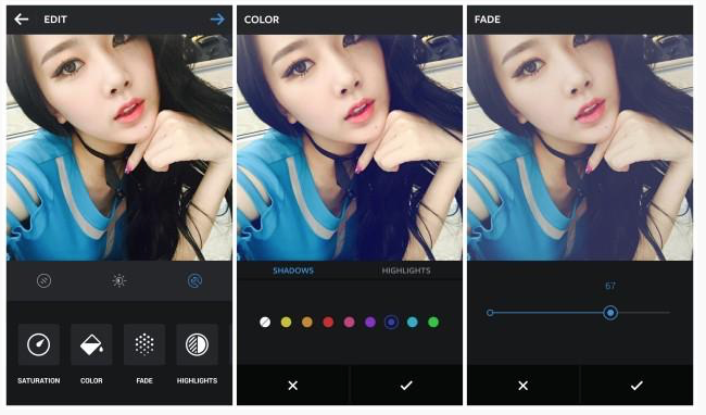 Instagram สำหรับ Android เพิ่ม 2 เครื่องมือใหม่ในการตกแต่งภาพ Color และ Fade ตั้งค่าแจ้งเตือนโพสได้แล้ว