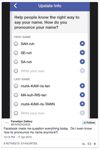 Facebook เปิดทดสอบระบบสะกดชื่อ ช่วยให้อ่านออกเสียงชื่อเพื่อนได้อย่างถูกต้อง