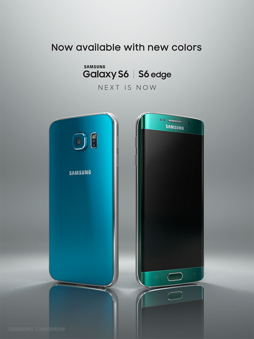 Samsung-Galaxy-S6-Topaz-Blue-And-Galaxy-S6-Edge-Emerald-Green