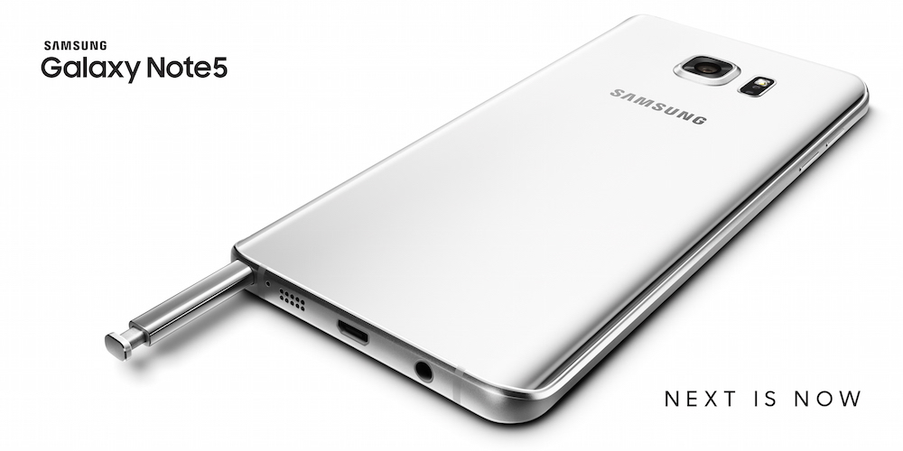 Galaxy Note5_White Pearl_OOH
