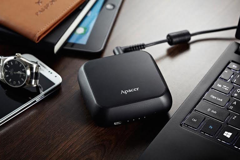 Apacer เปิดตัว Power Bank สำหรับ Notebook ที่มีขนาดเล็กที่สุดในโลก ความจุ 11400mAh