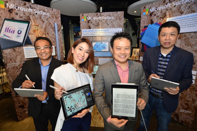 Surface Pro 4 วางจำหน่ายในประเทศไทยอย่างเป็นทางการแล้ว เริ่มต้น 33,900 บาท