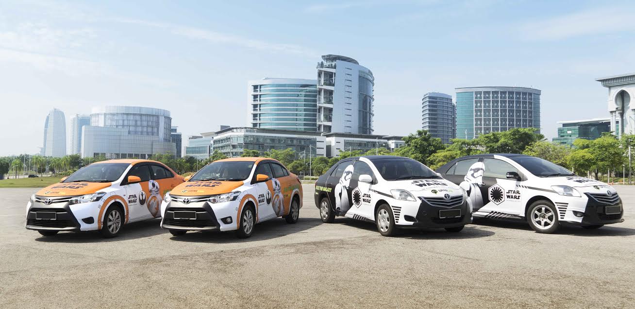 GrabCar เปิดตัวรถจากธีมภาพยนตร์ Star Wars: อุบัติการณ์แห่งพลัง ให้บริการทั่วท้องถนนในกรุงเทพฯ แล้ววันนี้
