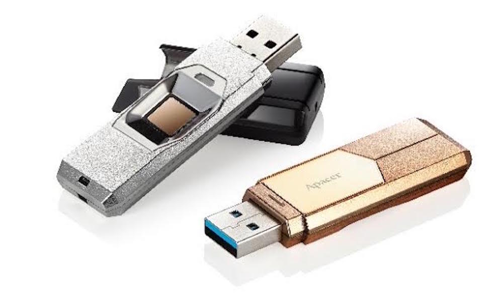 Apacer AH650 แฟลชไดร์ฟ USB3.0 ที่มาพร้อมระบบสแกนลายนิ้วมือ ตรวจจับได้รอบทิศ 360 องศา