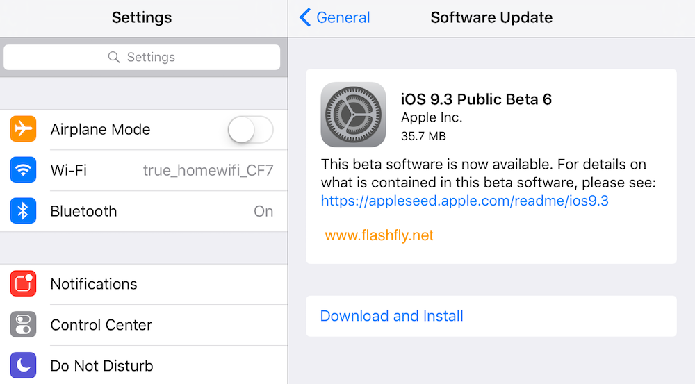 Apple ปล่อย iOS 9.3 Beta 6 ให้นักพัฒนาและผู้ใช้งานทั่วไปแล้ว ติดตั้งได้ที่นี่