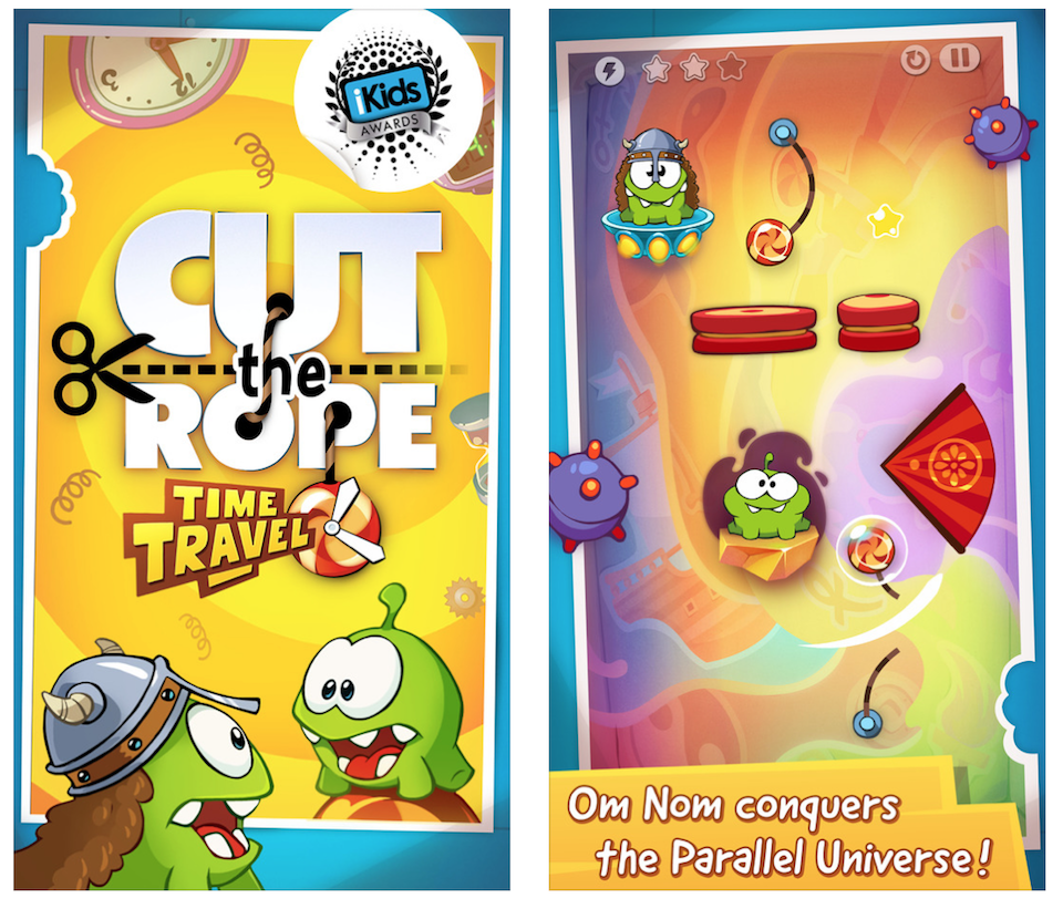 Cut the Rope Time Travel HD - apple - iPhone - iPad