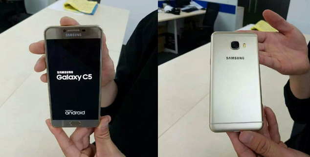 หลุดชุดใหญ่!! Samsung Galaxy C5 บอดี้โลหะแรม 4GB ดีไซน์คล้าย HTC 10