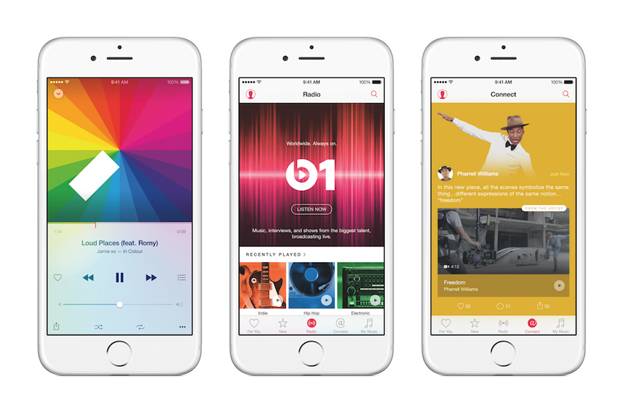iPhone6-3Up-AppleMusic-Features