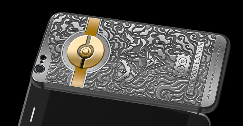 Caviar iPhone 6s Pokemon Go Edition