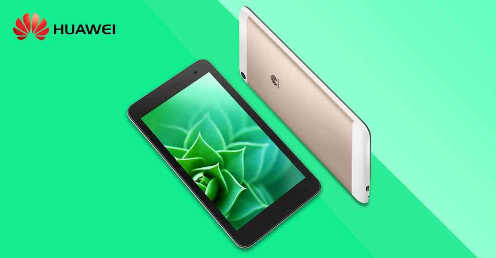 Huawei เปิดตัวแท็บเล็ต MediaPad T2 7.0 รองรับ 4G LTE ซีพียู 1.5GHz Quad Core ราคา 4,590 บาท