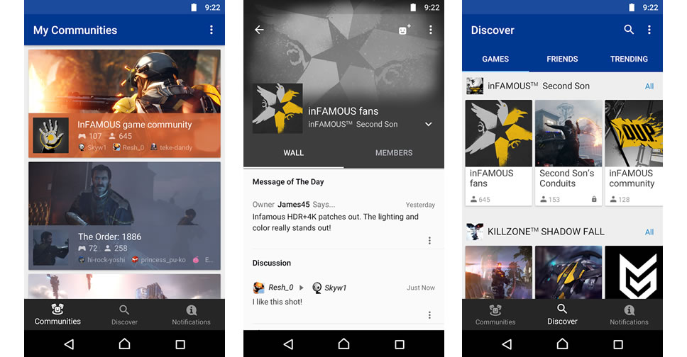 PlayStation-Communities-App