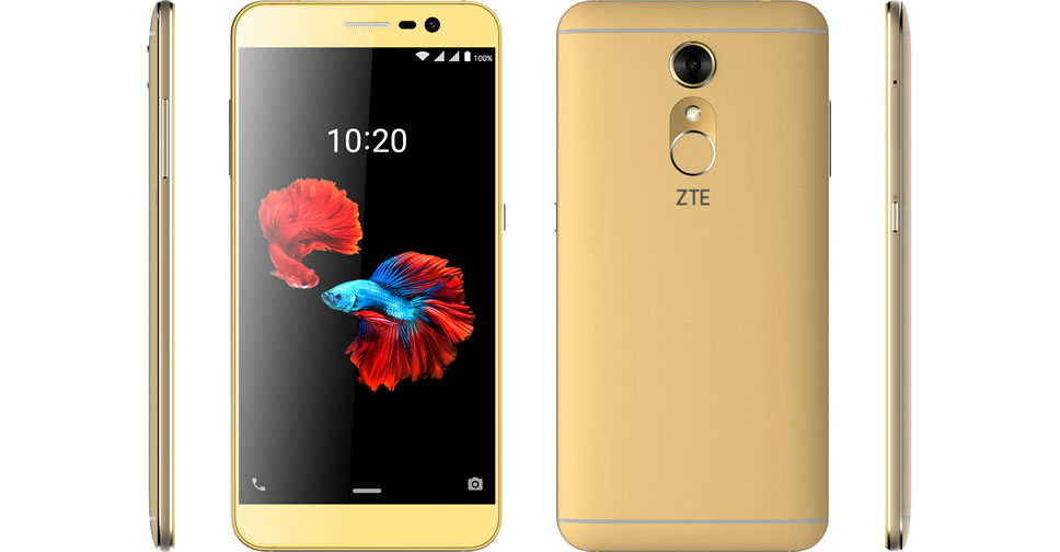 ZTE-Blade-A910-Gold