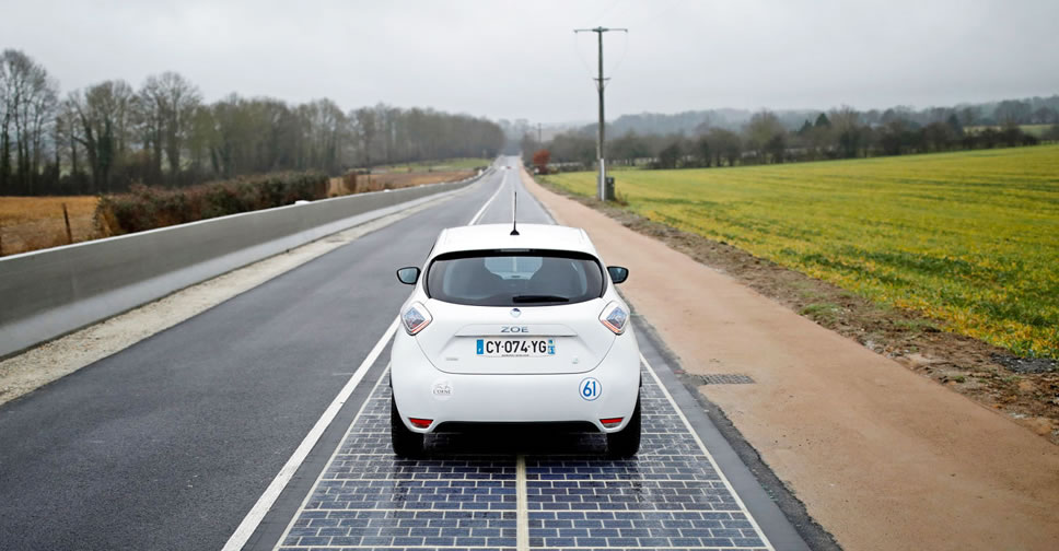 World-first-solar-panel-road