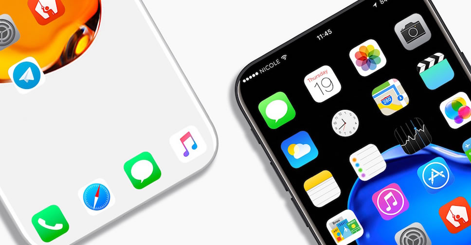 ชมคอนเซ็ปต์ iPhone 8 ในดีไซน์ไร้ขอบจอ ไร้ปุ่มโฮม ไร้ลำโพงหูฟัง และ ไร้สายชาร์จ