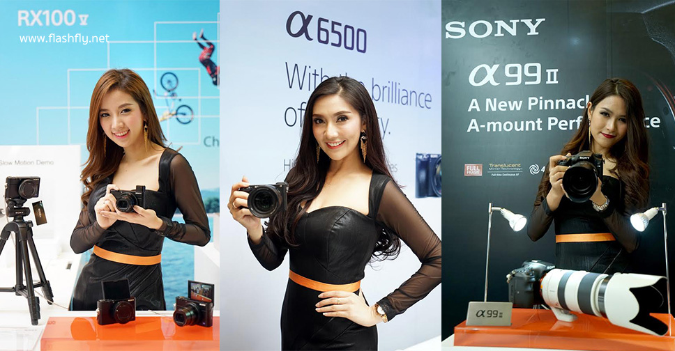 โซนี่ไทยบุก Photo Fair 2016 เปิดตัวสุดยอดกล้องดิจิตอลระดับเรือธง 3 รุ่น α99 II ,α6500 และ RX100 V พร้อมราคาและวันวางจำหน่าย