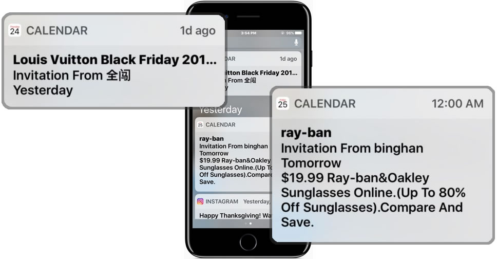 spam-iCloud-Calendar