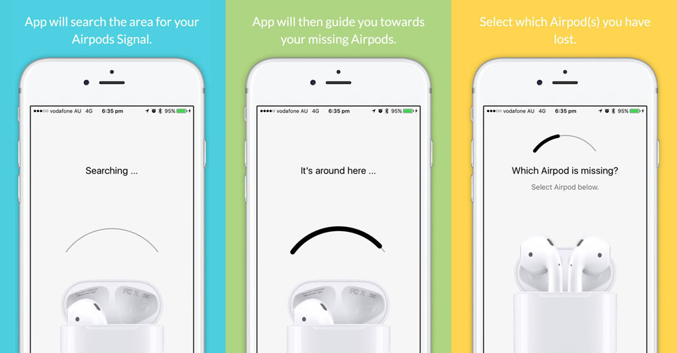Finder for Airpods แอพพลิเคชั่นช่วยตามหา AirPods ที่หายไป