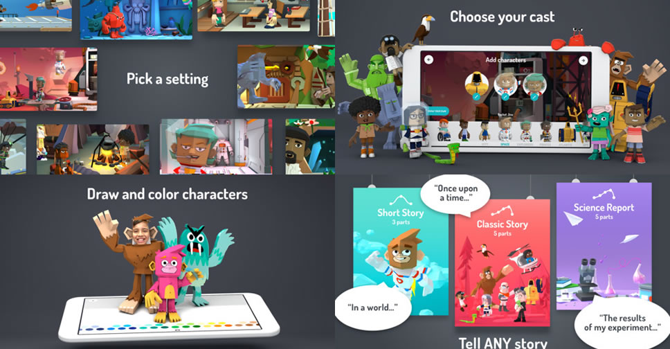 Google เปิดตัวแอพ Toontastic 3D ช่วยให้เด็กสร้างภาพยนตร์อนิเมชั่นได้ง่ายๆ รองรับทั้ง iOS และ Android
